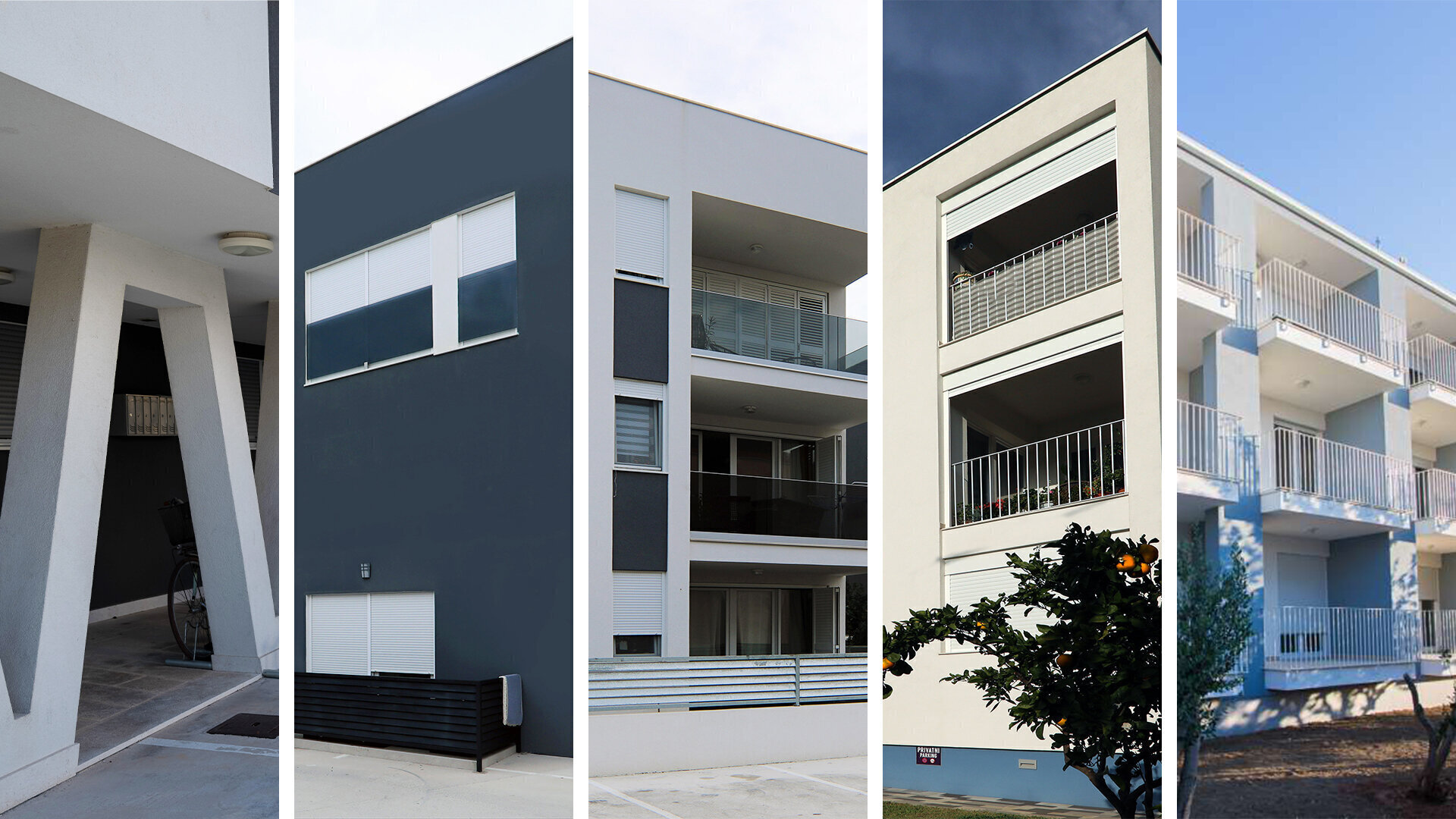 Residential buildings, Zadar